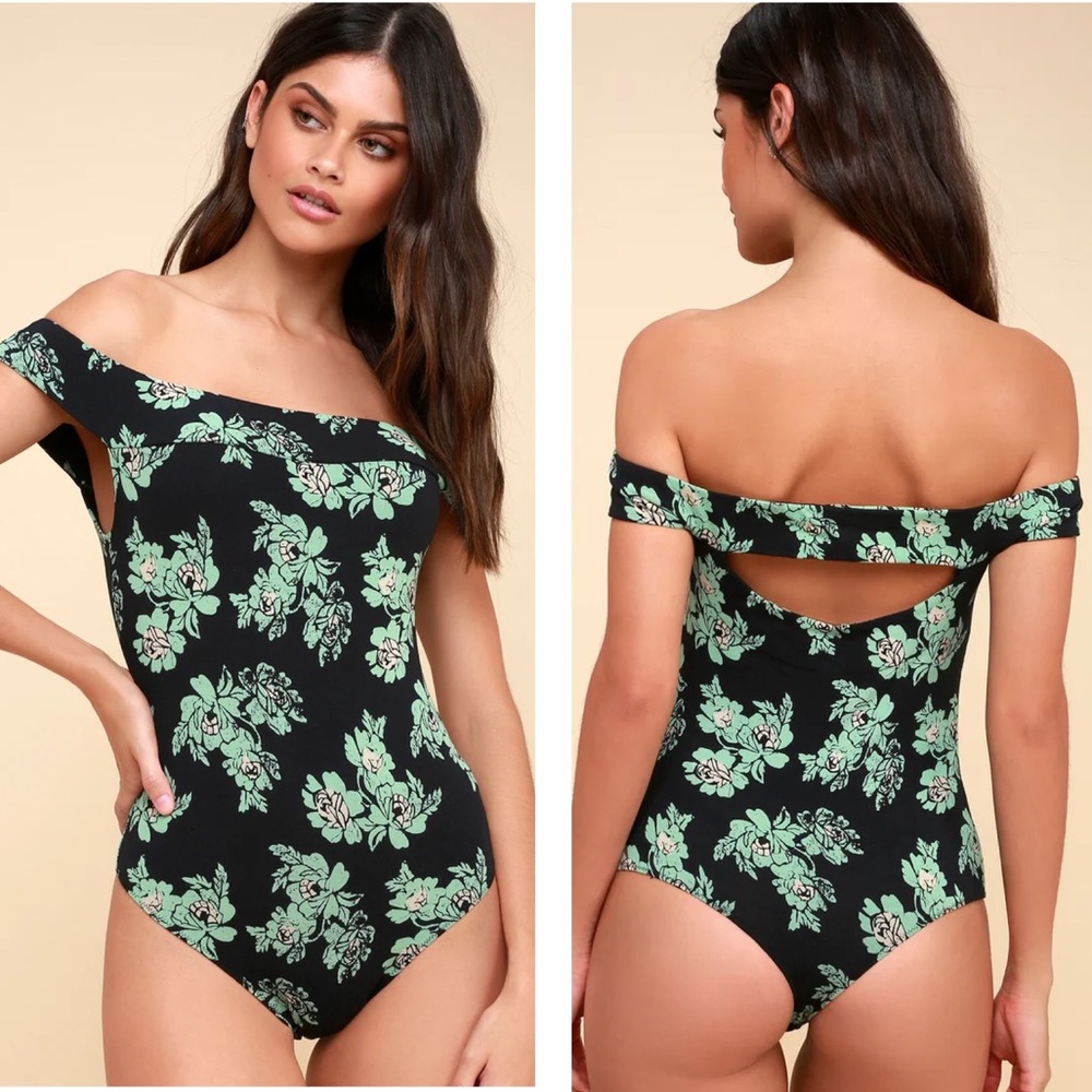 NWT Free People So Much Off Shoulder Bodysuit